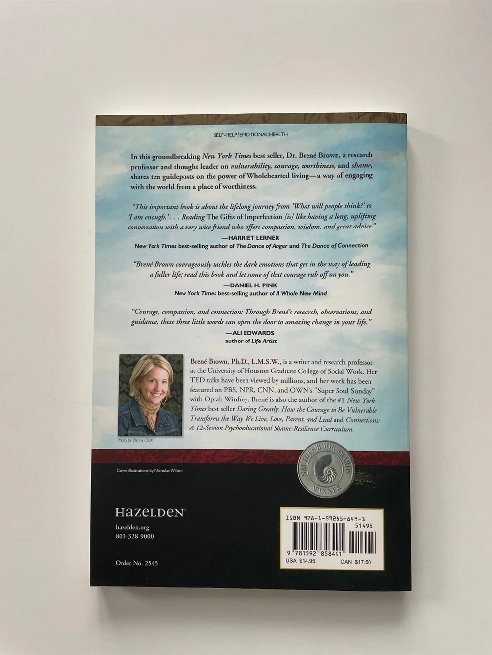 📚 3/25 The Gifts of Imperfection by Brené Brown | Paperback - Picture 3 of 6